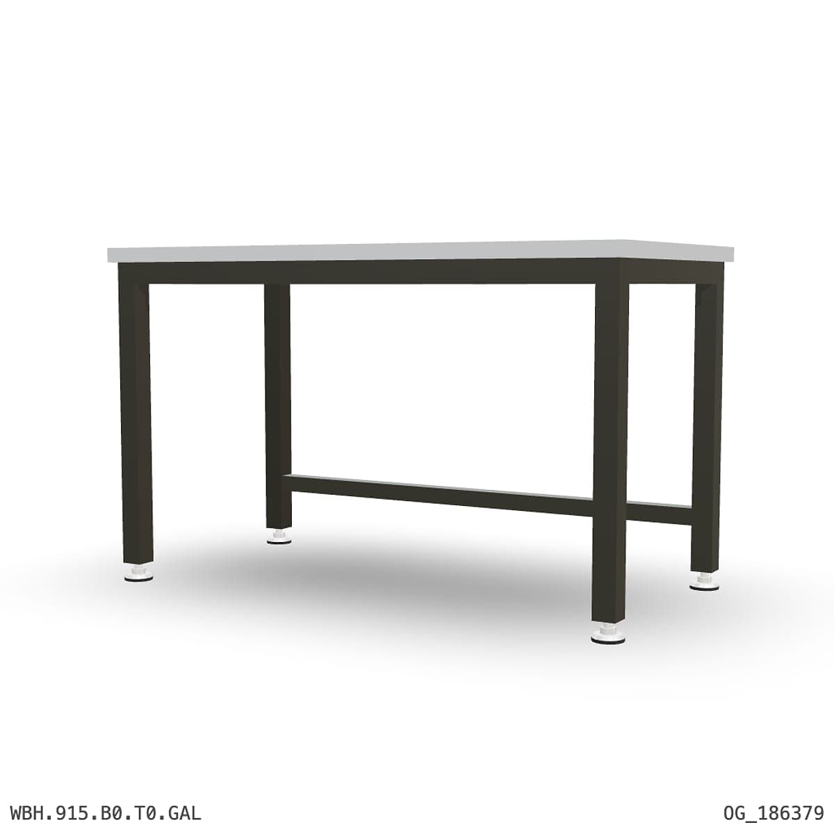 Heavy Duty Workbench 1500mm — Galvanised Steel by Atomic Tawk