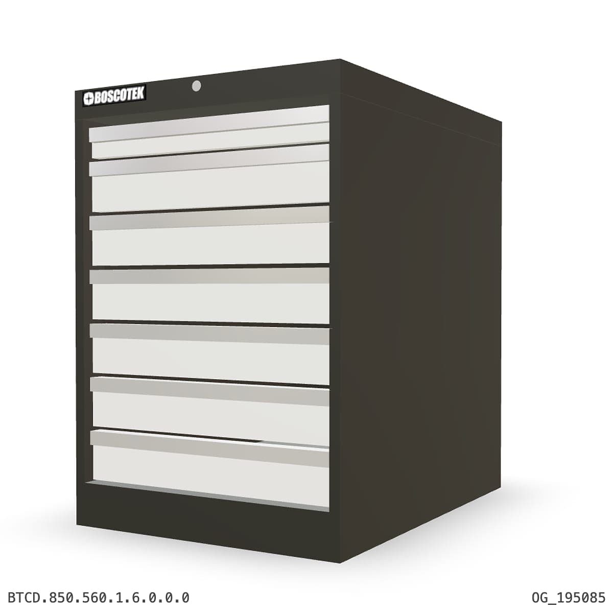HD Cabinet 560W × 850H — D Series, 7-Drawer by Atomic Tawk