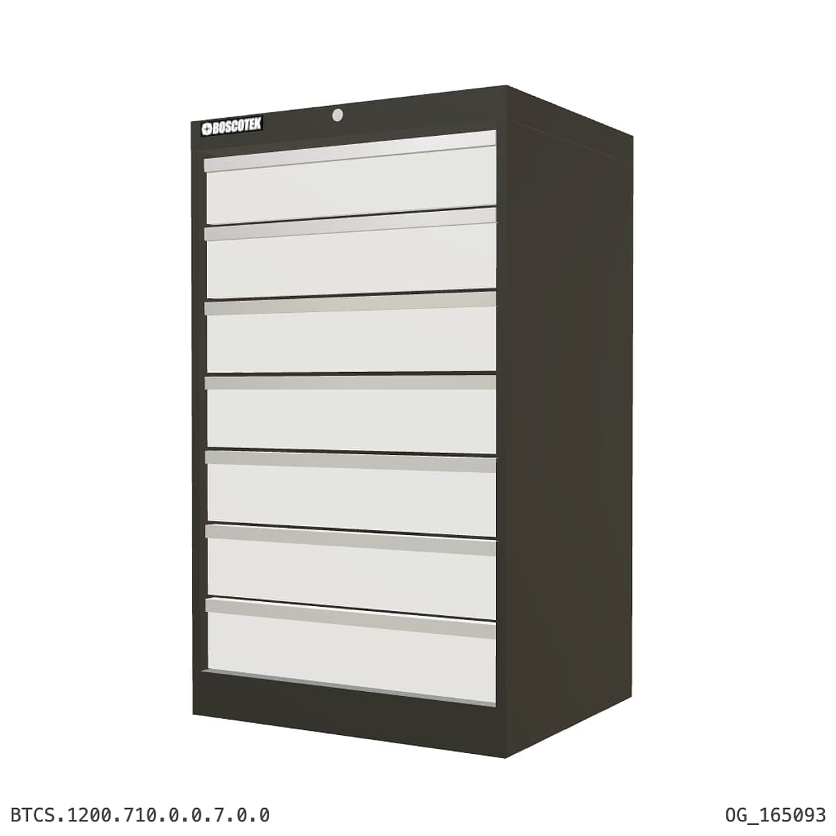 HD Cabinet 710W × 1200H — S Series, 7-Drawer by Atomic Tawk
