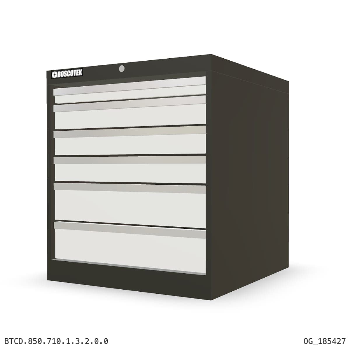 HD Cabinet 710W × 850H — D Series, 6-Drawer by Atomic Tawk