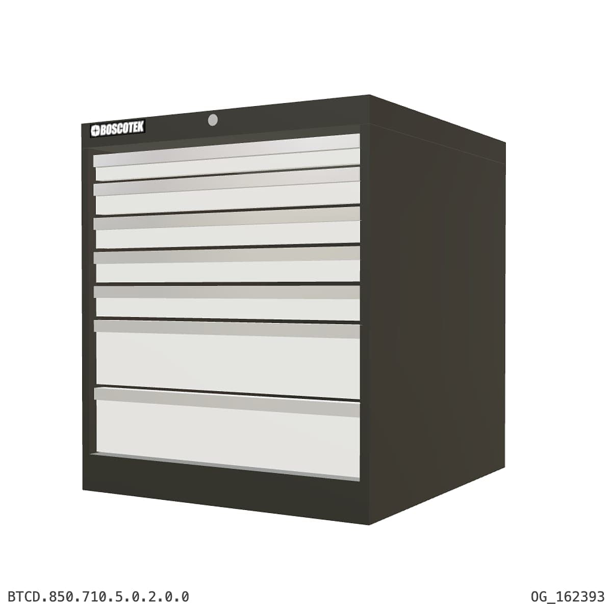 HD Cabinet 710W × 850H — D Series, 7-Drawer by Atomic Tawk