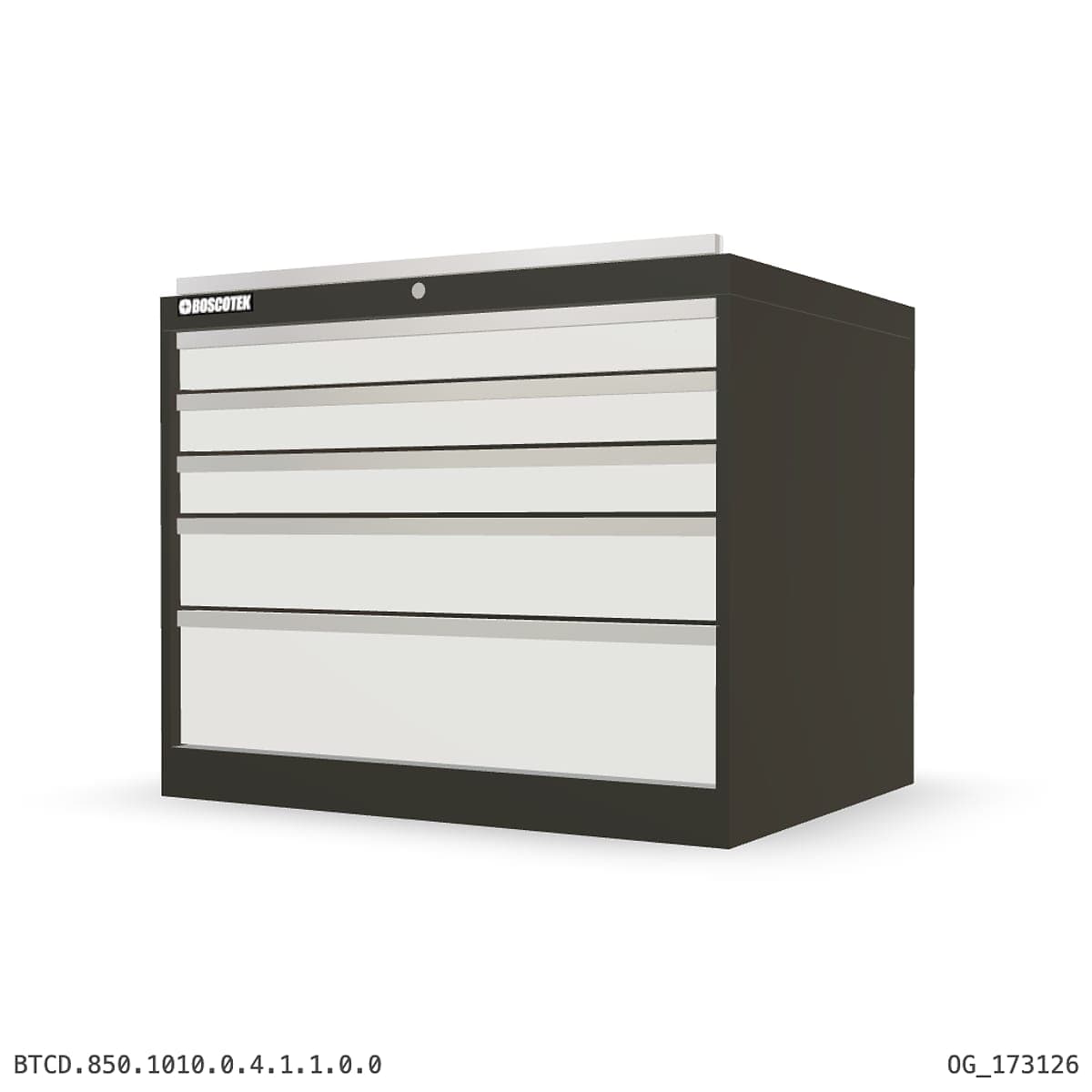 HD Cabinet 1010W × 850H — D Series, 6-Drawer by Atomic Tawk