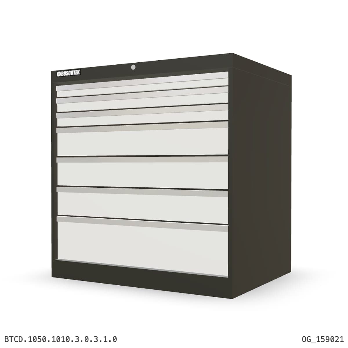 HD Cabinet 1010W × 1050H — D Series, 7-Drawer by Atomic Tawk