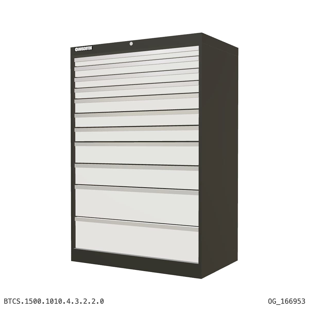 HD Cabinet 1010W × 1500H — S Series, 11-Drawer by Atomic Tawk