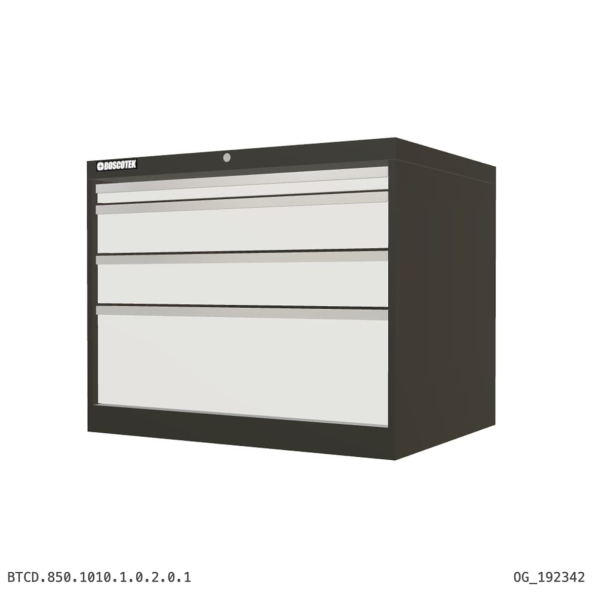 HD Cabinet 1010W × 850H — D Series, 4-Drawer by Atomic Tawk