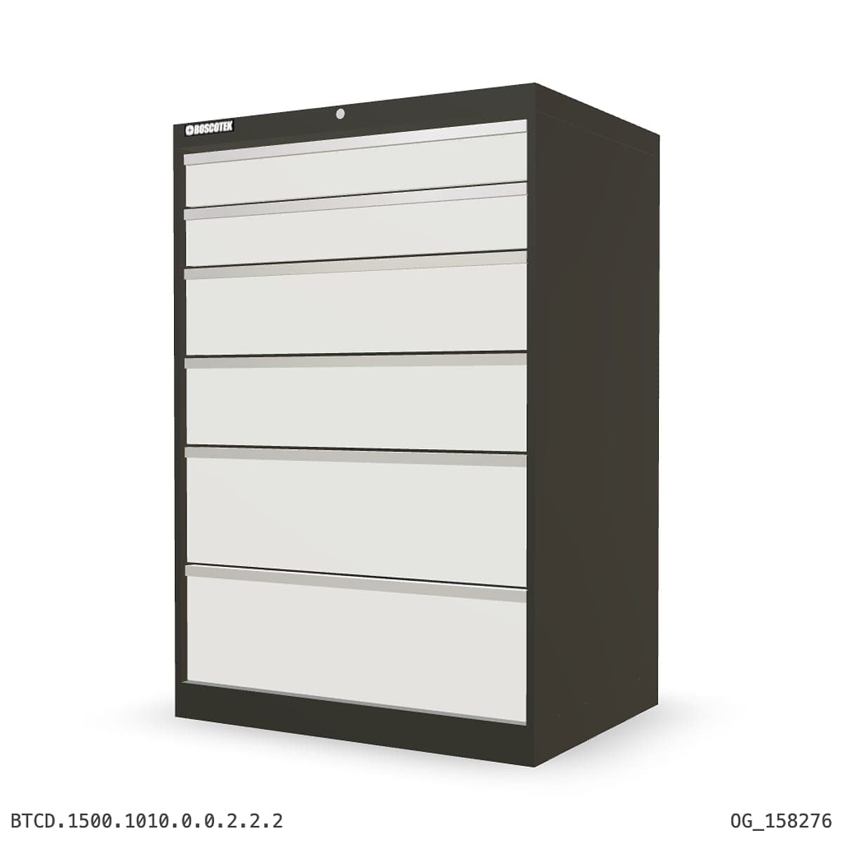 HD Cabinet 1010W × 1500H — D Series, 6-Drawer by Atomic Tawk