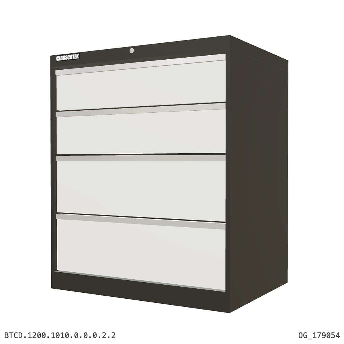 HD Cabinet 1010W × 1200H — D Series, 4-Drawer by Atomic Tawk