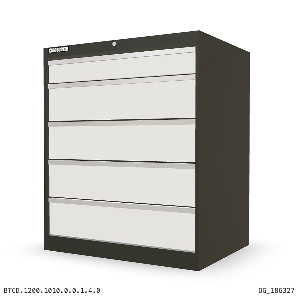 HD Cabinet 1010W × 1200H — D Series, 5-Drawer by Atomic Tawk