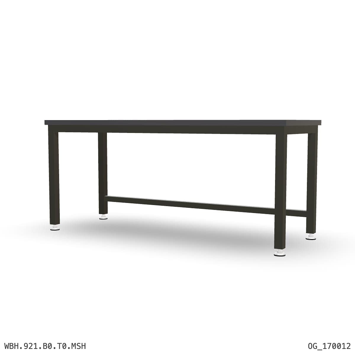 Heavy Duty Workbench 2100mm — 3mm Mild Steel (Heavy) by Atomic Tawk